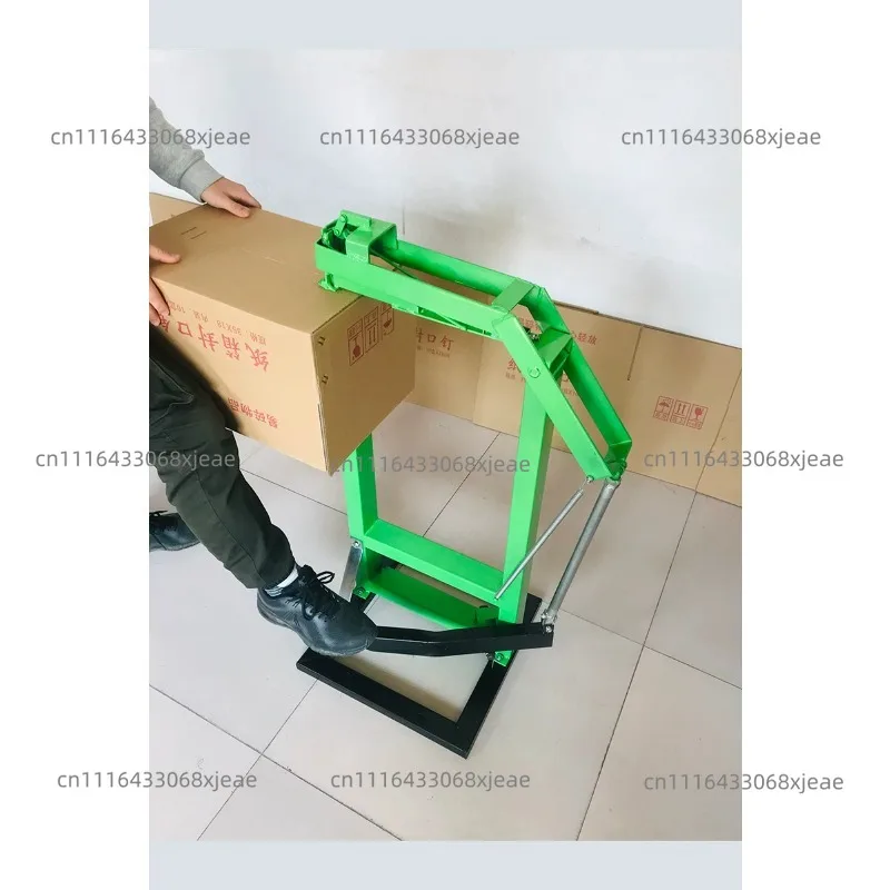 3518# Carton Binding Machine Corrugated Boxes Nailing Stitcher Foot-operated Carton Sealing Machine With Sealing Nails