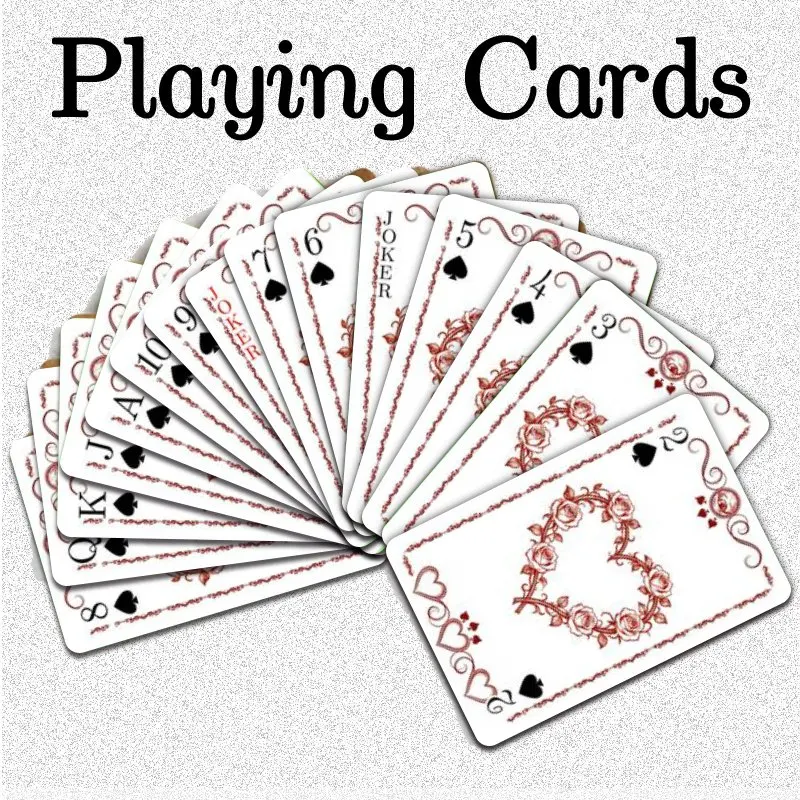 54pcs Premium Poker Cards,Standard Playing Cards for Adult,Premium Poker Card for Euchre,Canasta,Family Game Night,Party Games view 5