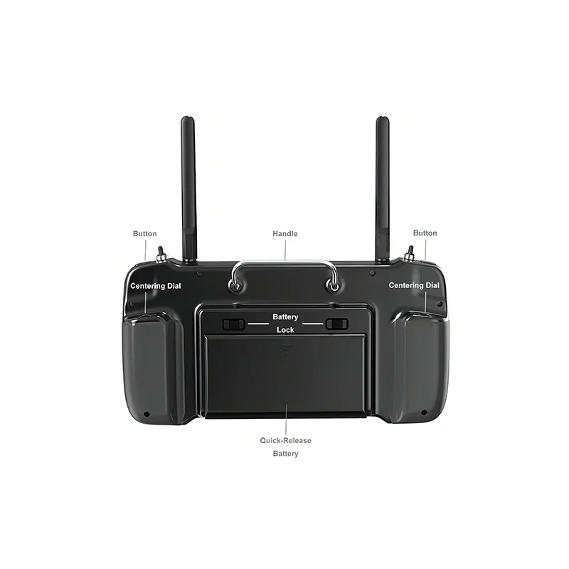 MK32 محطة أرضية محمولة من الدرجة الصناعية U-AV شاشة ذكية تعمل باللمس وجهاز تحكم عن بعد 7 بوصة HD LCD 15 كجم رابط الفيديو والبيانات