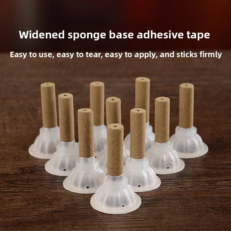 64-Pack Moxa Stickers - Portable Self-Adhesive Moxa Pellets, Factory Direct Supply