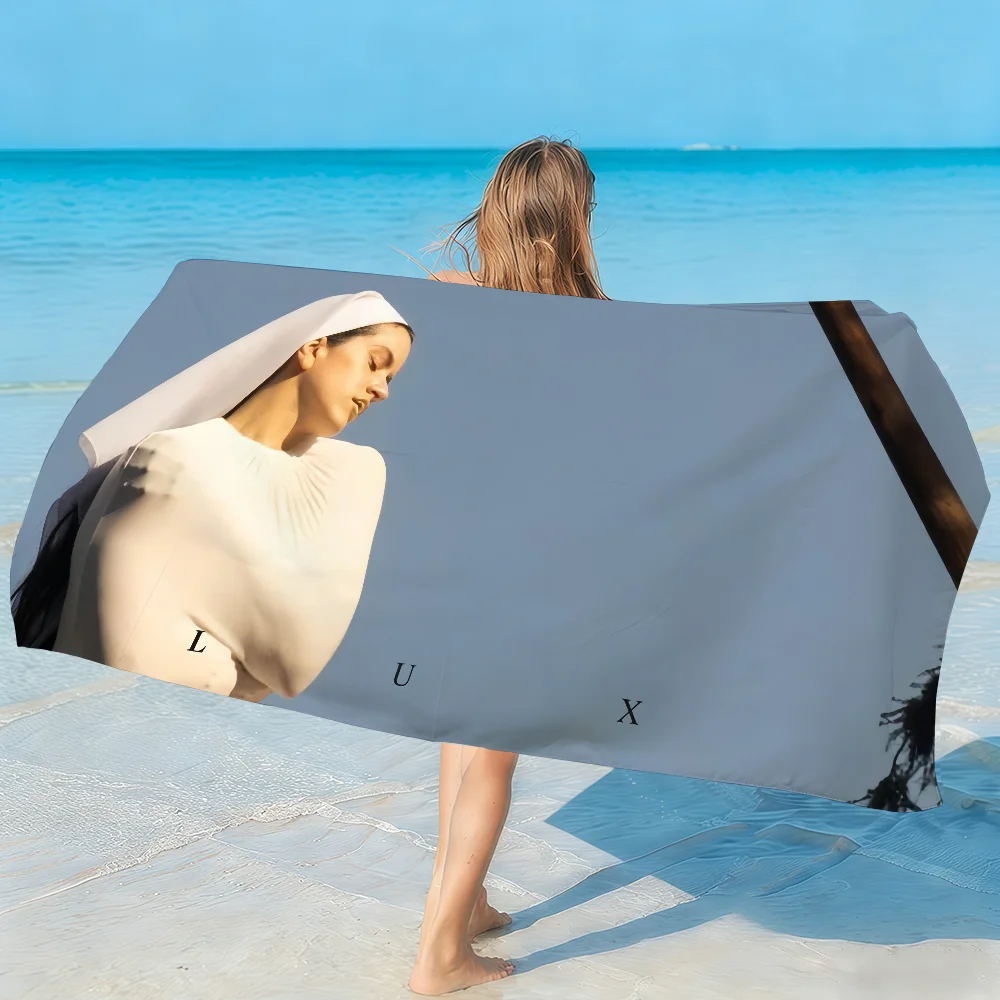 Hot Singer Rosalia-S Lux Towel Soft Lightweight Anti-Sand Large Beach Towel Quick-Drying Bath Sports Family