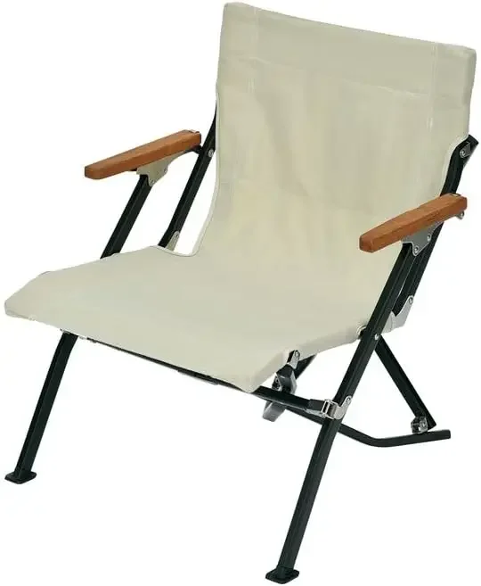 Collapsible Camping Chair for Campsite, Beach Patio