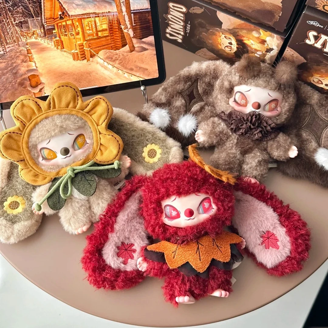 

Siinono The Whisper Series Blind Box Kawaii Siinono Vinyl Dolls Mystery Pendant Keychain Surprised Bag Decor Collection Gift Toy