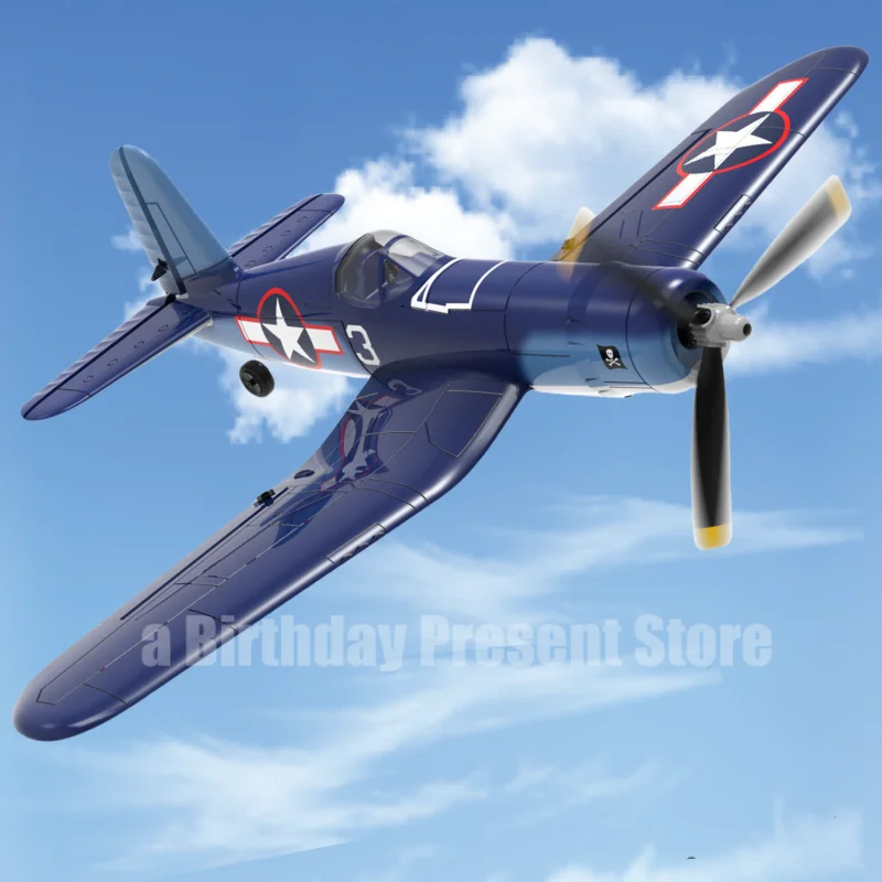 Volantex one button stunt flying 2.4F4u pirate Rc aircraft g 4ch Epp foam 400mm wingspan remote control aircraft aircraft toys