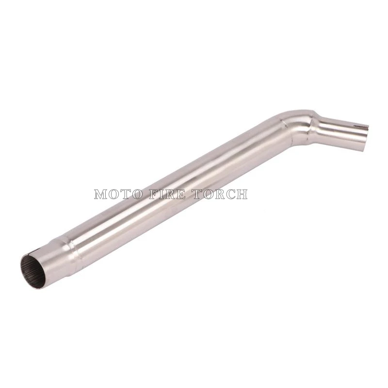 Slip On For CFMOTO 400GT 650GT Motorcycle Exhasut Modified Muffler System Tube  Mid Link Pipe