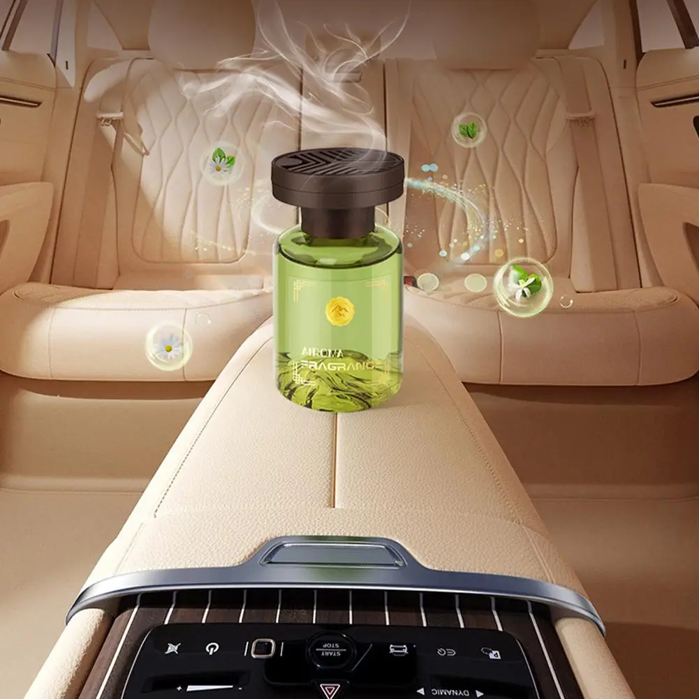 معطر هواء للسيارة 110 مللي سائل داخلي للسيارة يدوم طويلاً عطر هواء منعش مزيل رائحة السيارة لـ Diffus B6I1 #4