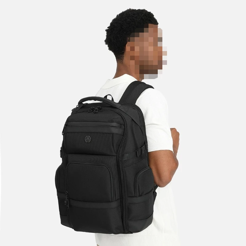 Large Capacity Business Laptop Backpack Waterproof Multi Pocket Travel School Bag For Men
