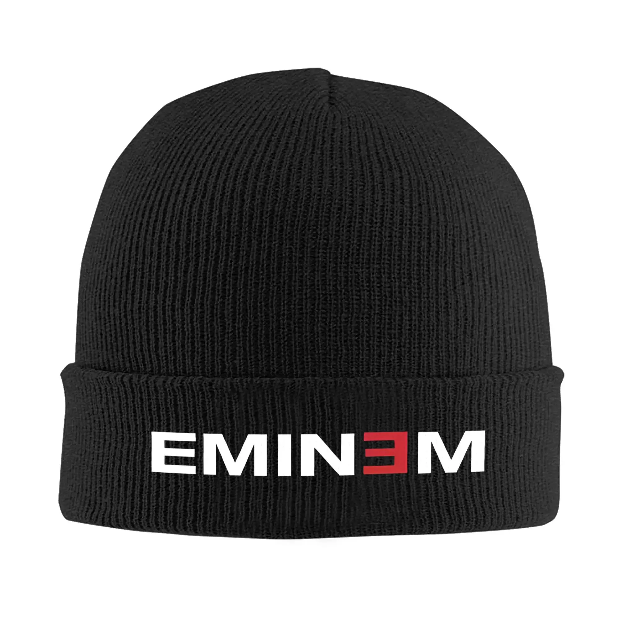 Eminem Rapper Rap God Gebreide Caps voor Vrouwen Mannen Skullies Mutsen Winter Hoeden Acryl Old School Muziek Casual Meloen Cap