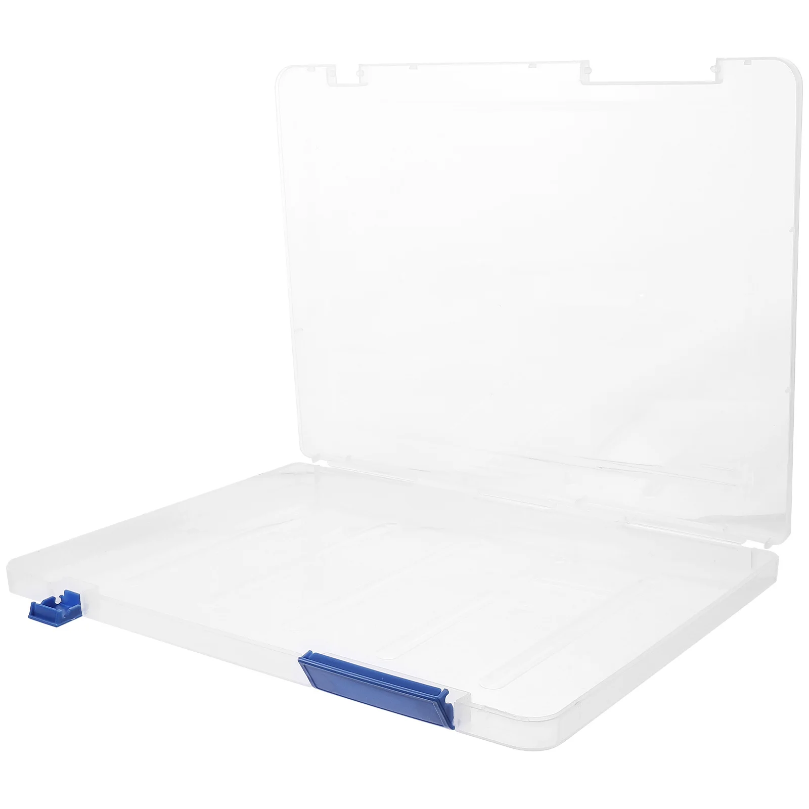 

A4 Clear Document Box Plastic File Organizer Portable Project Case Scrapbook Paper Storage Scrapbook Paper Storage