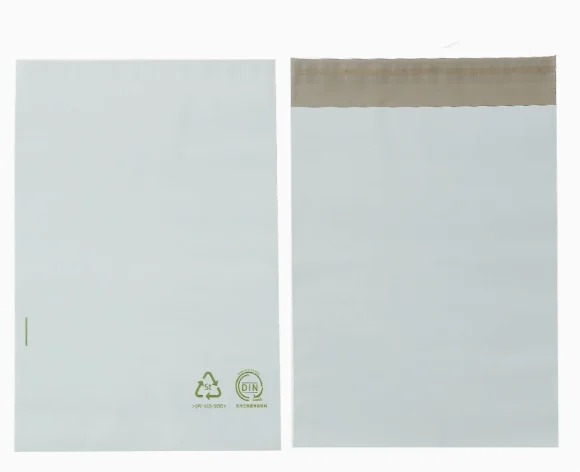 100PCS PLA + PBAT Poly Mailer Zelfklevende Envelop Biologisch Afbreekbare Tas DIY Milieuvriendelijke Kleding Beddengoed Beha Geschenken Verpakking Zakjes