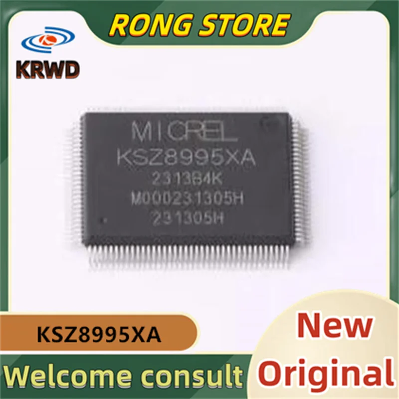 

2 шт. KSZ8995XA новый оригинальный KSZ8995 QFP-128(14x20)