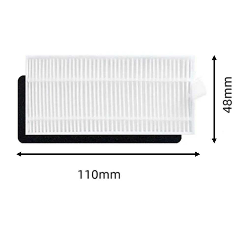 4pcs/set Main Brush Side Brush Filters For Blaupunkt BPK-VCBB1XTE Parts Accessories Main Brush Side Brush Filter Kit