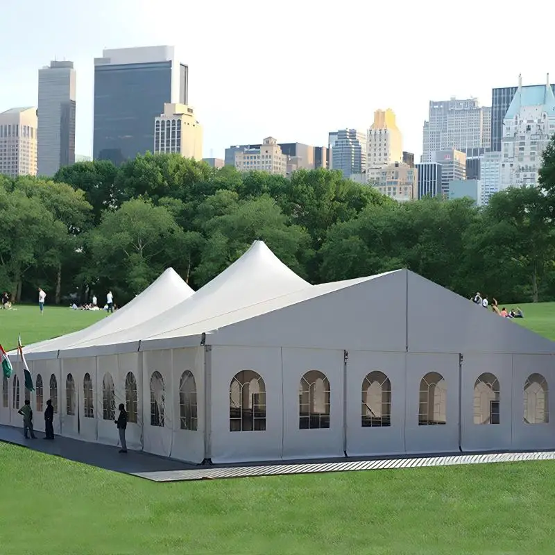Custom Outdoor Wedding Canopy Tent, Waterproof Luxury Marquee Pavilion, Garden Party Event Tent for Banquet, Exhibition & Hotel