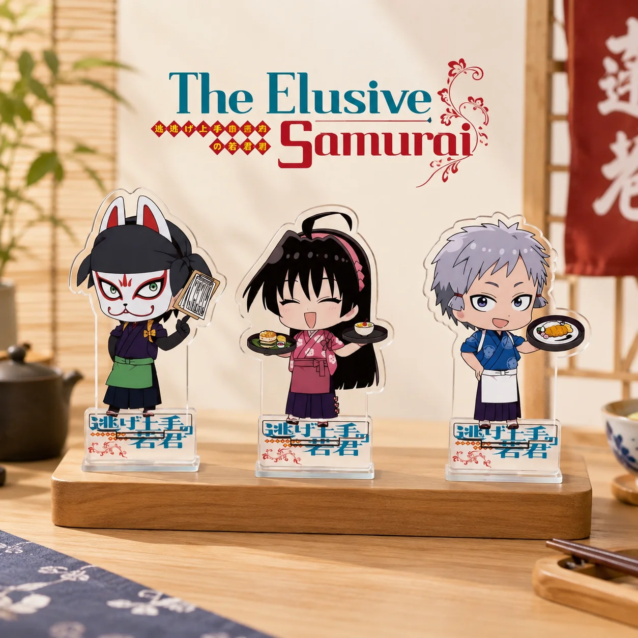 Anime The Elusive Samurai 15cm Acrylic Stand Tabletop Decorations Accessories Decor Gifts Exquisite Products jewelry Keychains