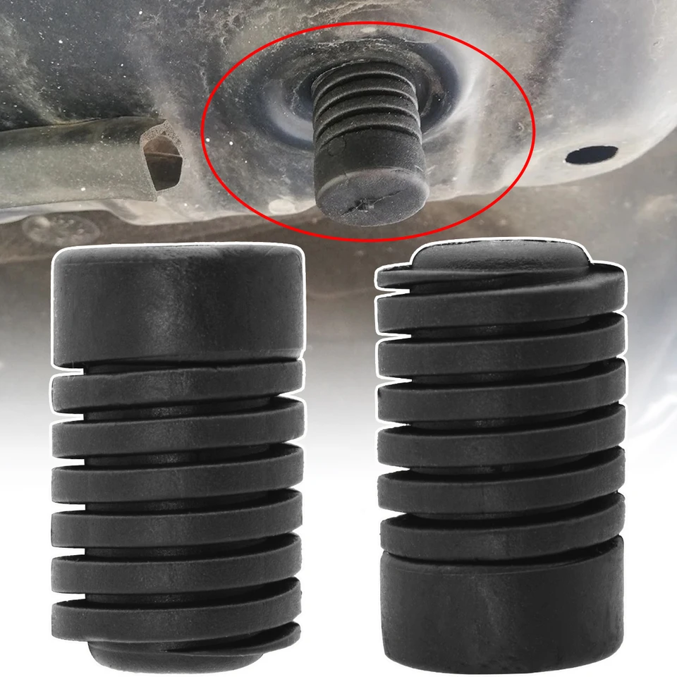 10 Pack Rubber Buffer Mount Blocks 18 X 15mm - Door Trunk Hood Absorbers