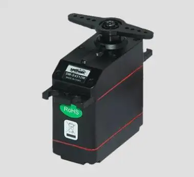 Springrc Analog Servo sm-s4312m 12,1 kg/60g (Doppel lager) mit Ganzmetall getriebe für RC Auto Boot Flugzeug Futaba Jr Kst