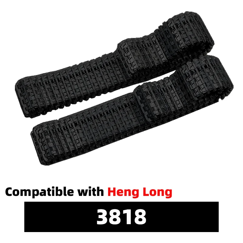 Heng Long 3818 Metal Track White & Black เข้ากันได้กับ Heng Long 1/16 Tiger I Tank มาพร้อมกับลิงค์ Metal Track 4 อันเป็นโบนัส