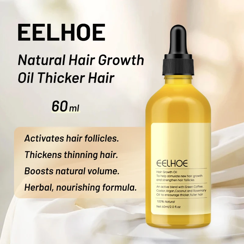 

Масло для роста волос с розмарином, стимулирует новый рост, укрепляет фолликулы, естественная смесь, 60 мл для густых и полных волос