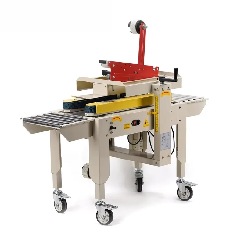 

FXC2020 Semi Automatic Carton Sealer Tape Sealing Machine for Paper Box Packaging Equipment Tool Set Home Use High