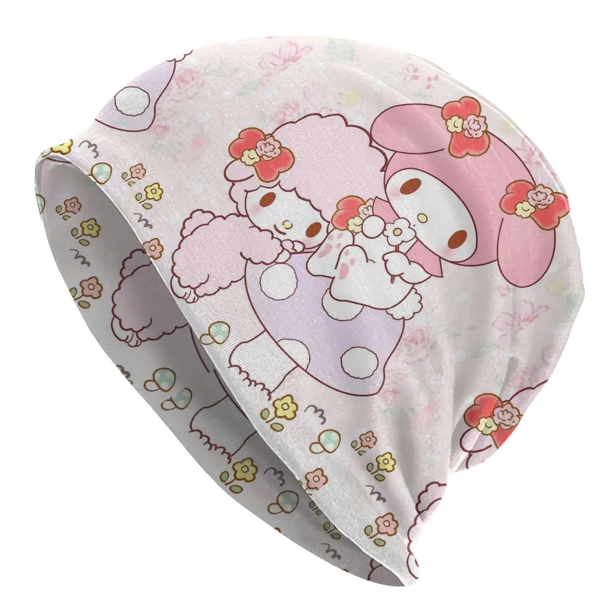 

My Melody Caps Cool Adult Outdoor Skullies Beanies Hats Summer Warm Multifunction Bonnet Hats