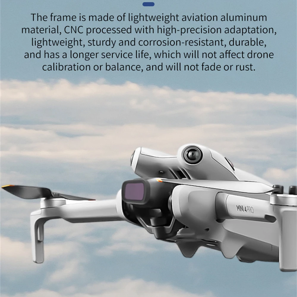 DJI Mini 4 Pro الطائرة بدون طيار الملحقات ، عدسة حامي عدة ، الأشعة فوق البنفسجية القطبية CPL NDPL ND4 ND8 ND16/32 ND1000 ND256 ليلة ، 3 4 6 قطعة مجموعة