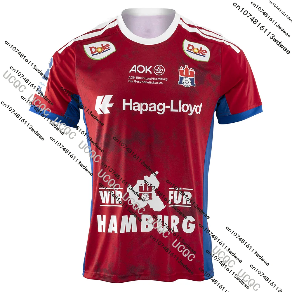 2026/25 Neue Ankunft HSV Hamburg Handball Jersey Deutschland Casual Männer Sport Erwachsene & Kinder Atmungsaktive Deutsch Handball Training T-shirt