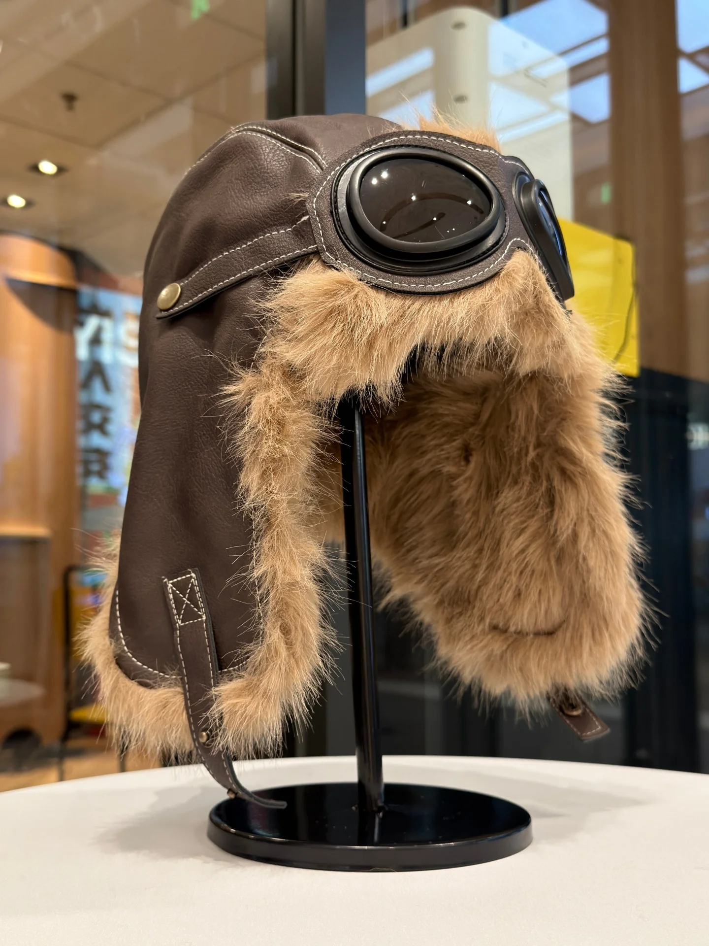 thickened-fleece-winter-pu-leather-outdoor-skiing-cold-proof-men's-hat-northeast-flight-hat-warm-ear-protection