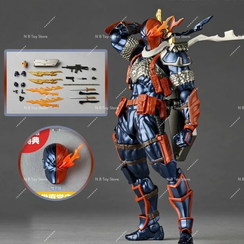 

In Stock KAIYODO Deathstroke 1.5 Revoltech Amazing YAMAGUCHI Collection Action Model Figures Toys Slade Joseph Wilson