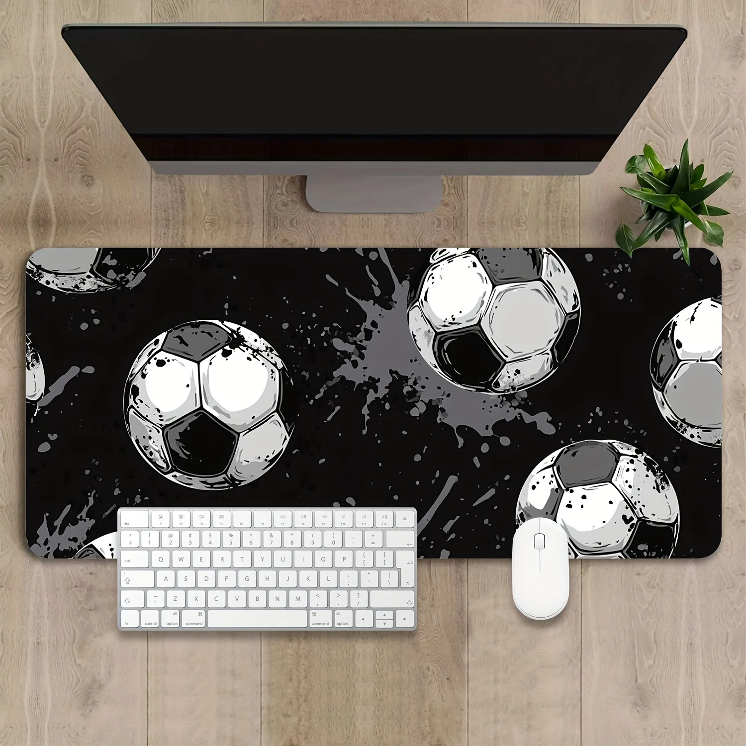 

Коврик для мыши для офиса и игр, комфортный настольный коврик с точной тканевой поверхностью и устойчивой резиновой основой для компьютера, ПК, ноутбука, клавиатуры, рабочего стола