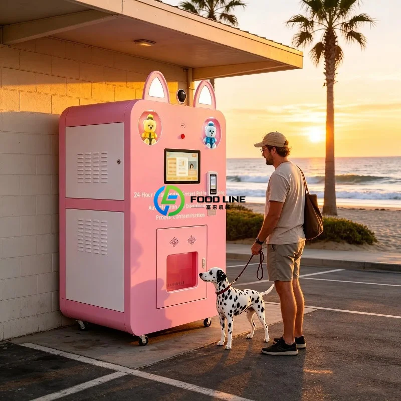 Intelligent Self-Service Dog Bath Vending Machine 24 Hours Unattended Electronic Lock 4G IoT Cloud Monitoring OEM Available