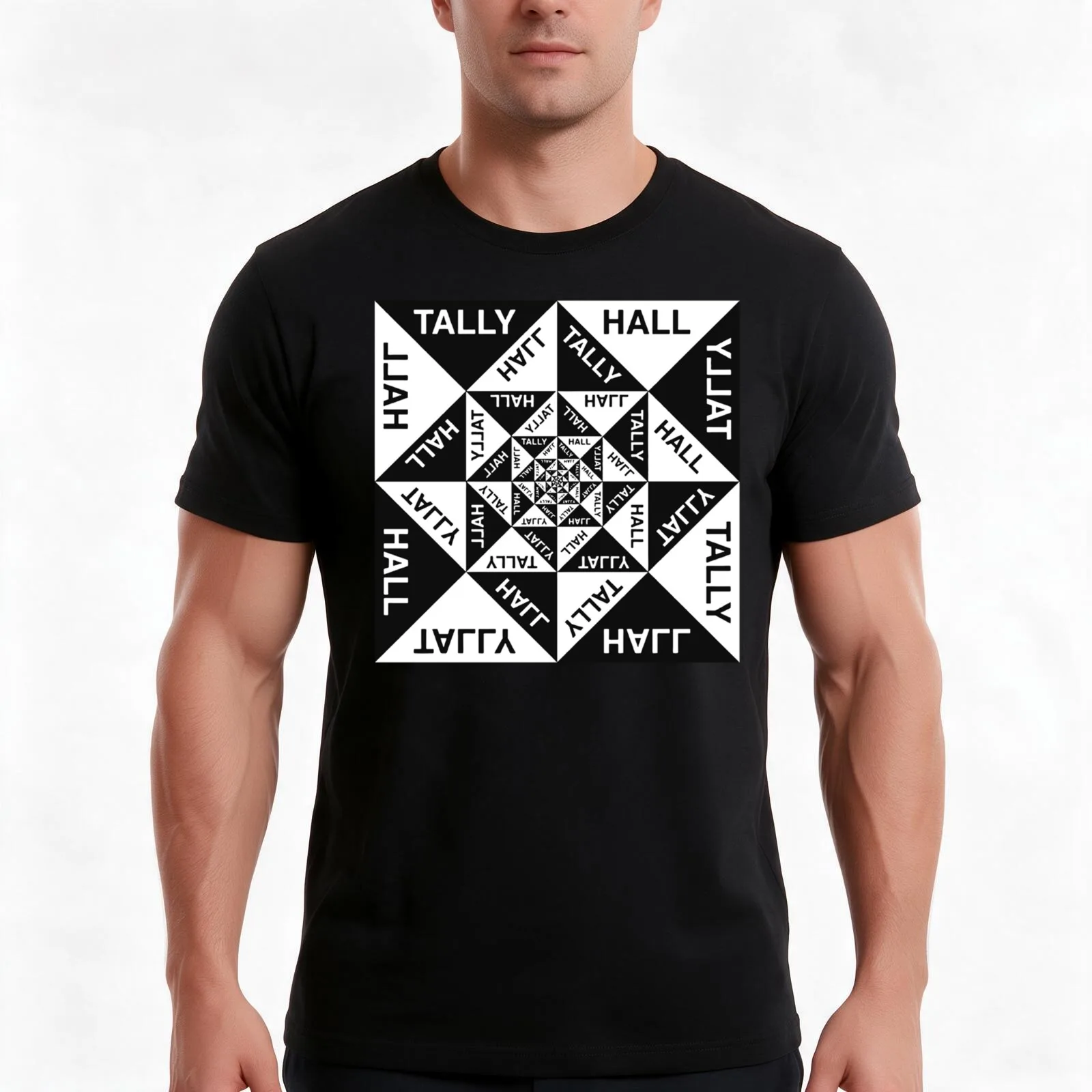 TH Band T-Shirt, Summer Casual Cotton Tee, Oversized Streetwear Tops, Vintage Graphic Print, Loose Fit Short Sleeve, 100% Cotton