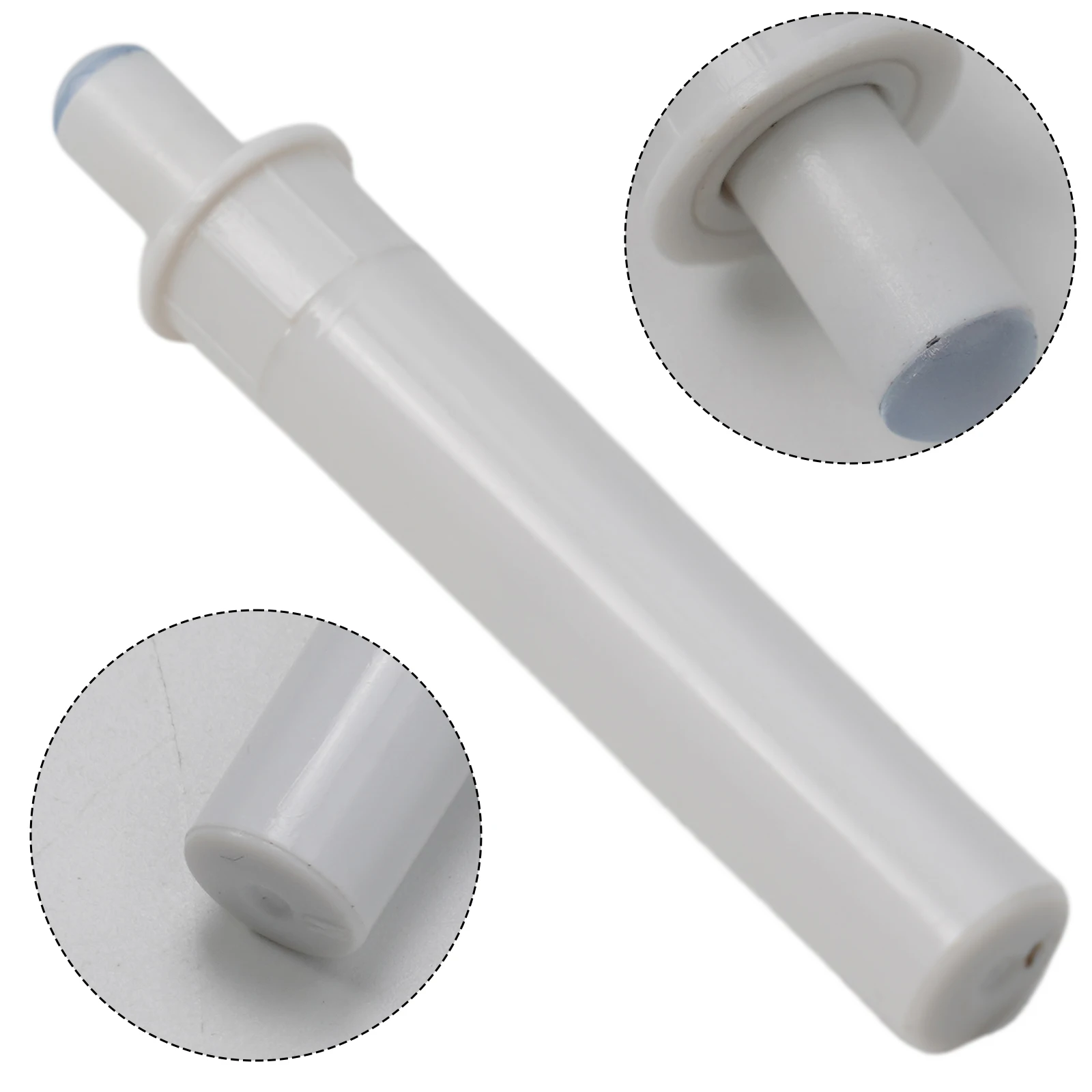 Buffers Dampers Buffer Catch Drawer Damper Drawers White 10pcs Cabinet Door Stop Cabinet Hinges Cupboard Push To Open