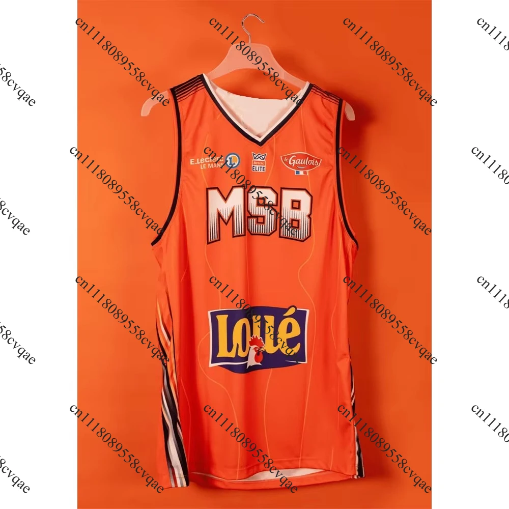 France 2026 New Arrival Le Mans Sarthe Basket New Jersey Basketball T-Shirt Adult Kids Gift for Men Top Fans Merchandise