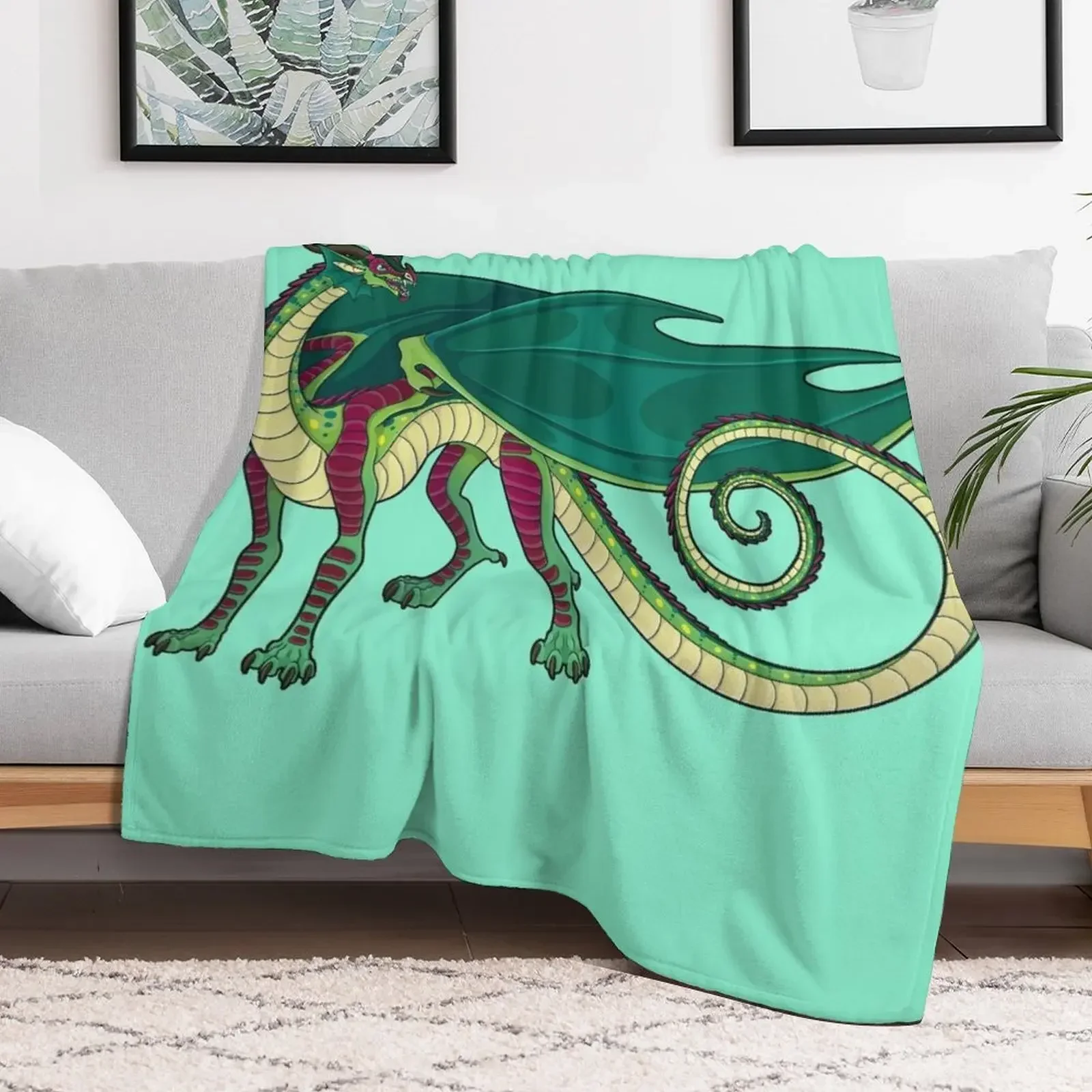 Rainwing Throw Blanket Weighted Retros Blankets