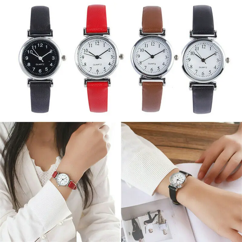 Montre rétro Simple pour femmes, montre-bracelet numérique, petit cadran, électronique