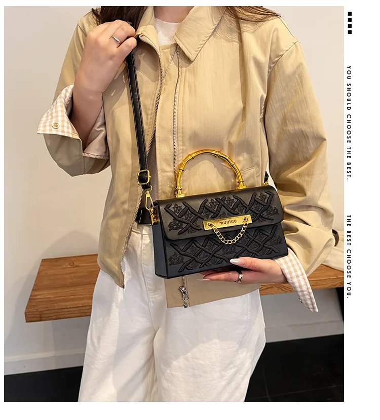 

Popular Classic Women's Tote Bags in Premium Leather, Elegant Messenger Bag with Shoulder Strap, Luxury Brand Handbag