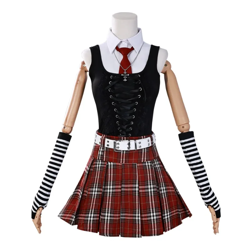 Amane Misa Cosplay Costume Anime Misamisa Wig Outfits Jk Skirt Halloween Party for Women Girls