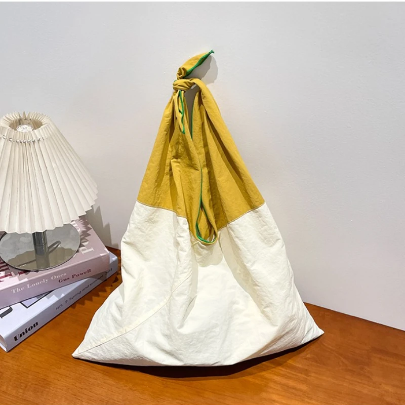 

Contrast Color Large Capacity Bags Shoulder Bags Commute Women's Bags 2025 New High Quality Versatile Simple Handbags