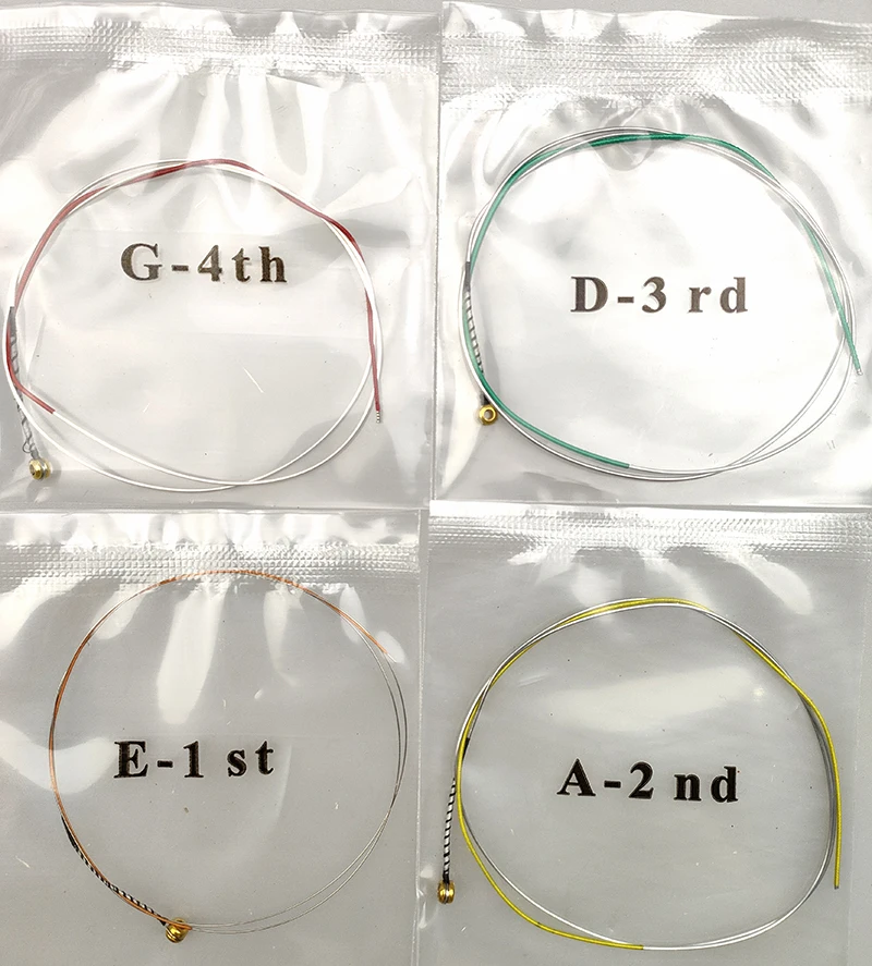 Nylon Violin Strings,3/4-4/4 Professional Violin E A D G String Cord, Good Quality