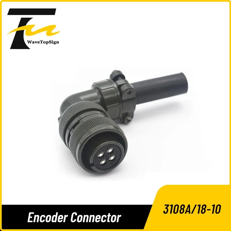 wavetopsign Power Cable Connector 310A 18-10 for Yaskawa Servo Motor and Driver High Current Industrial Plug