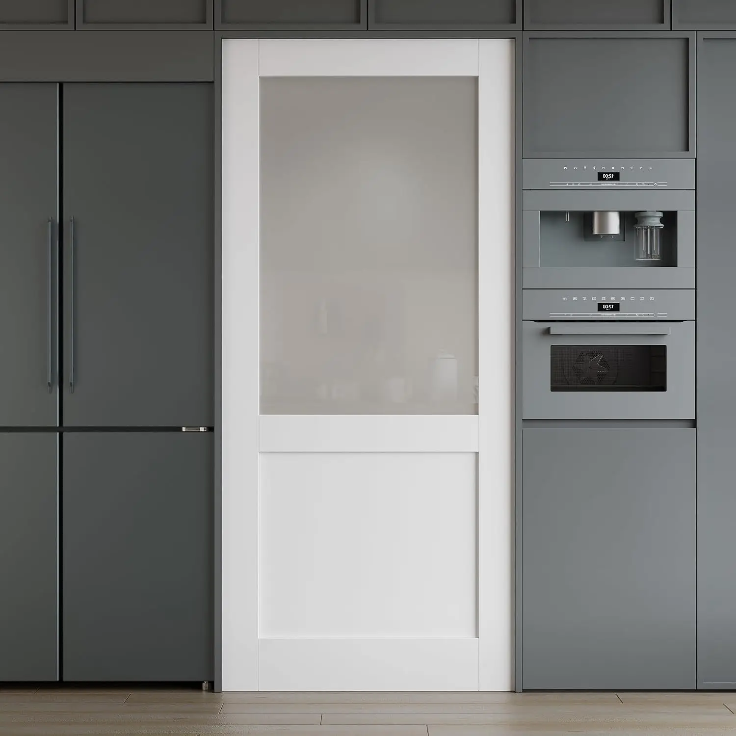 32x80 Interior Door Slab,Frosted Glass Doors,Pantry Door,Bathroom Doors