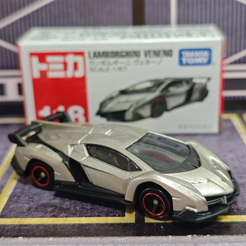 

TAKARA TOMY Tomica 118 Lamborghini Veneno Diecast Alloy Car Model Collection Vehicle Toy For Boys Birthday Gift