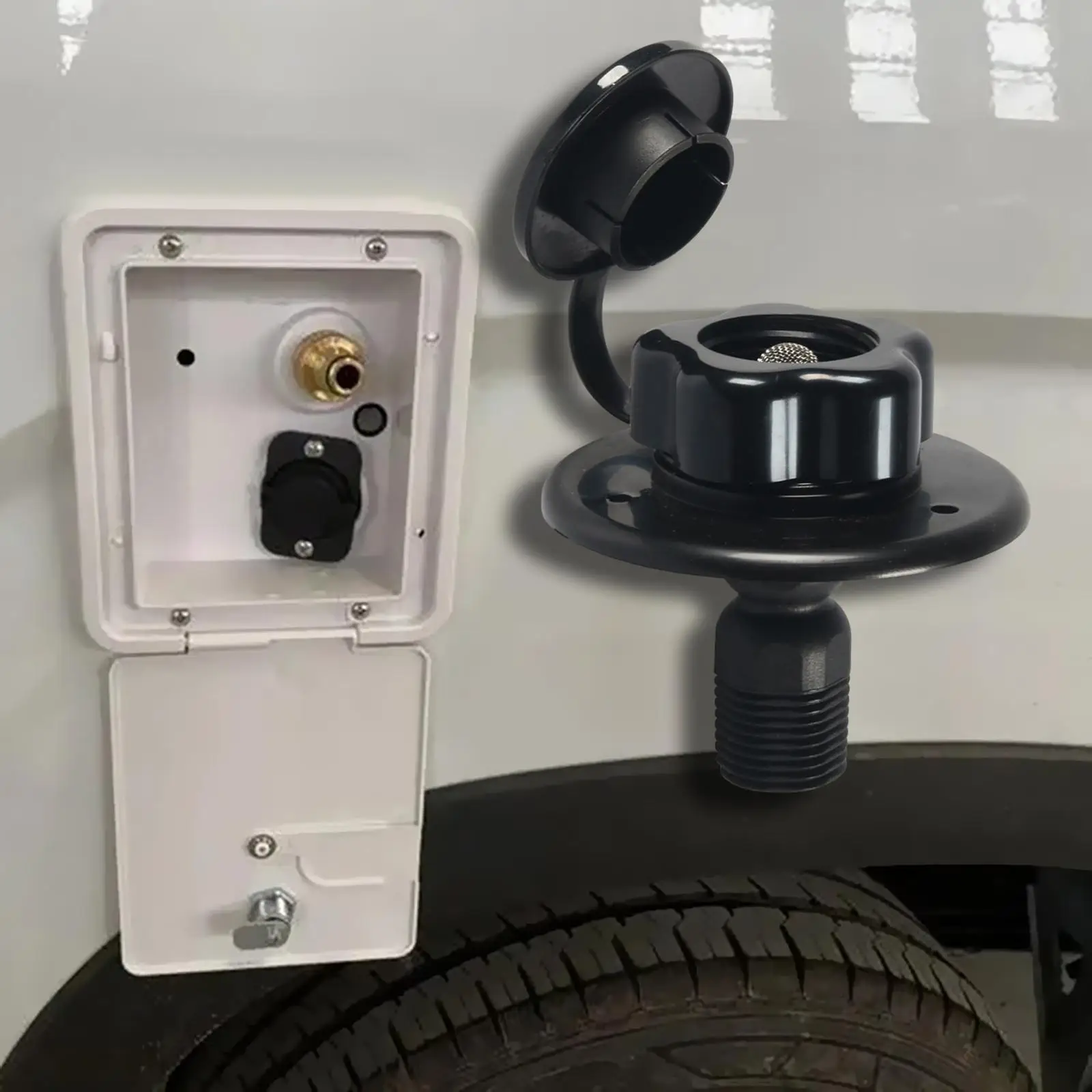 

RV Water Fill Inlet Water Fill Inlet for Trailer Camper Marine