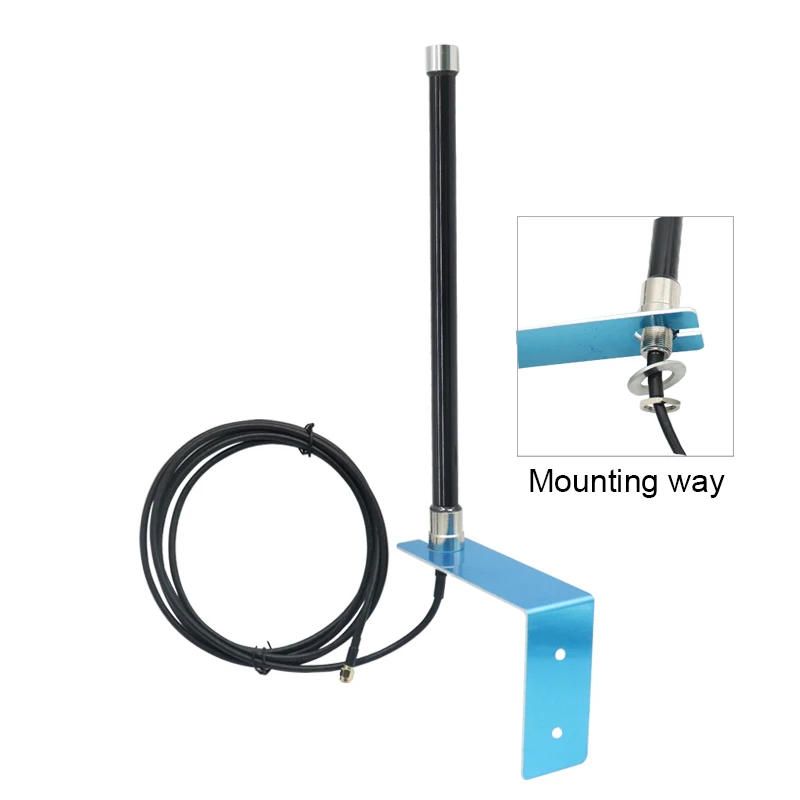 Fiberglass Antenna, External WiFi, Omni Helium Miner, Waterproof, Outdoor, High Gain, 15dbi, 5G, 4G, LTE, GSM, 3G, IP67