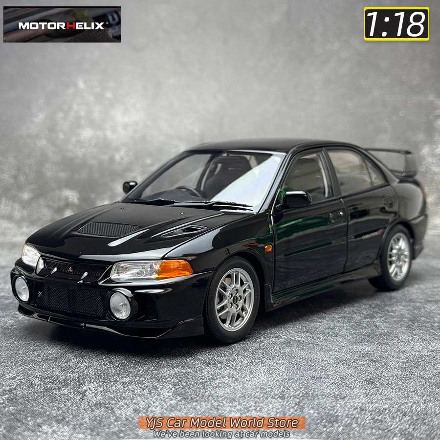 MOTORHELIX MH 1:18 新しい三菱ランサーエボリューション IV 世代 4