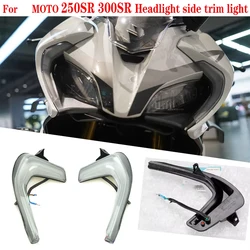 For CF 250SR MY-22 Left and right front position lights Headlights Side trim lights Day running lights Headlight accessories