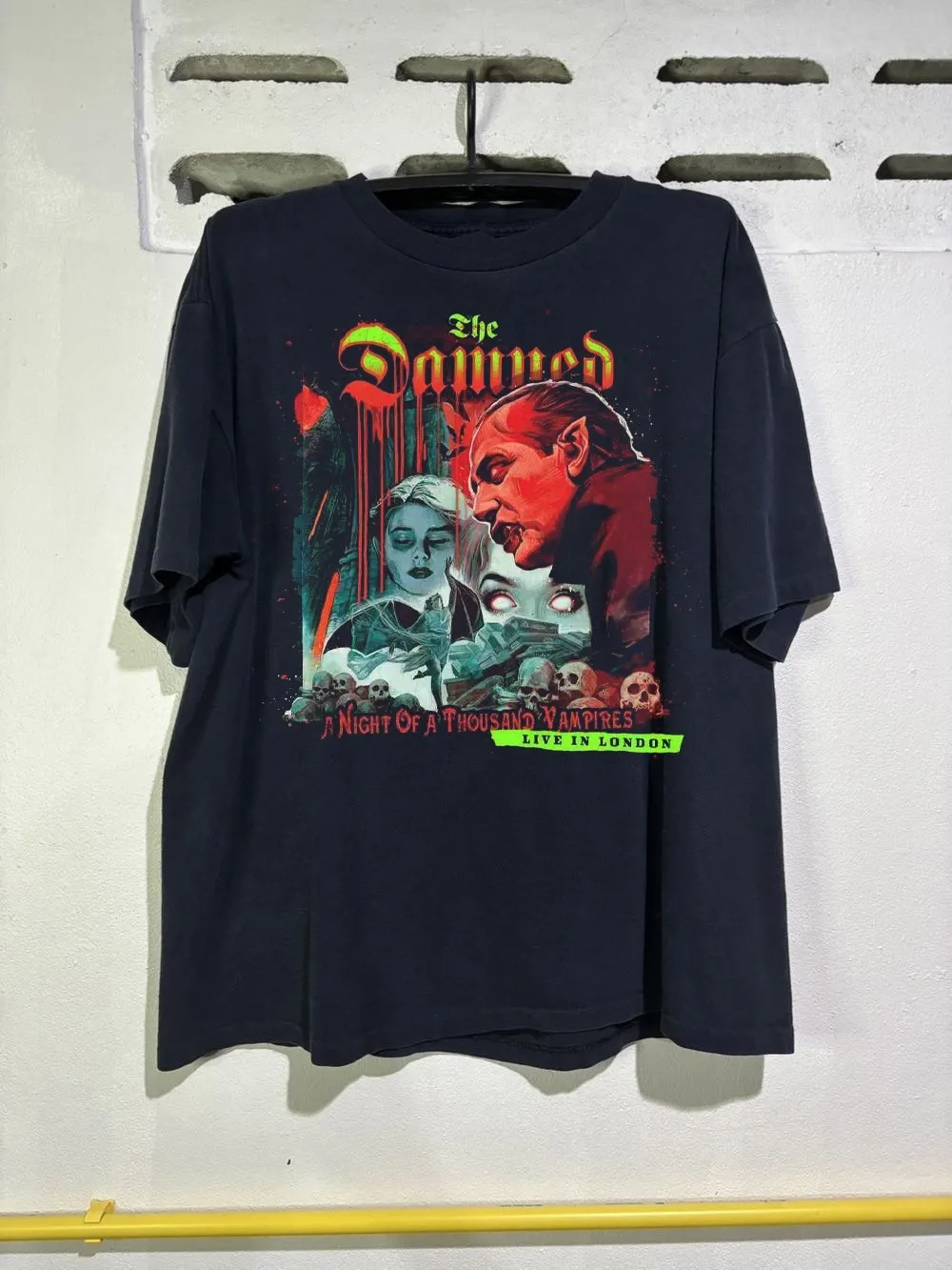 The Damned – A NIGHT OF A THOUSAND VAMPIRES cotton s to 5XL T-shirt PP2207