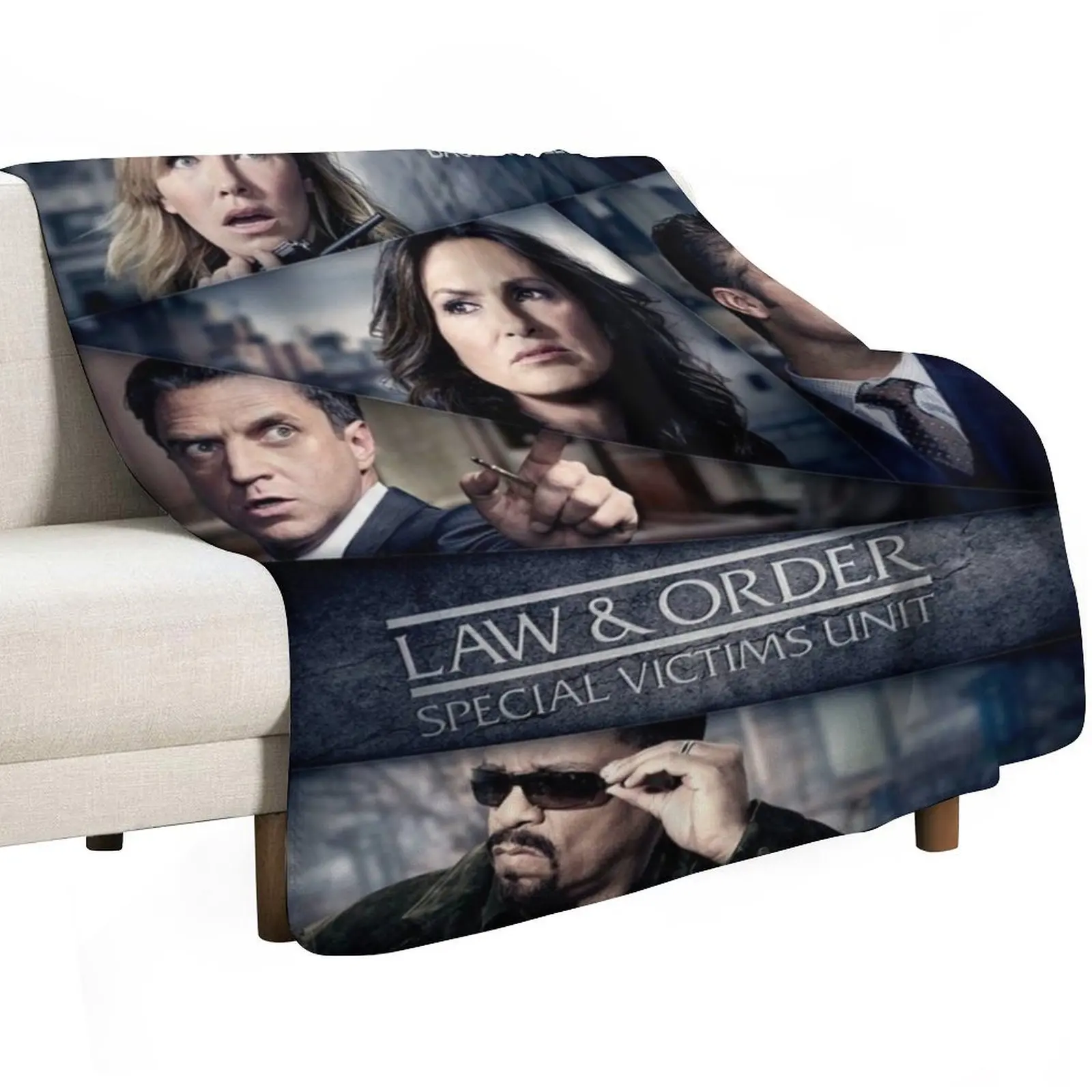SVU Back in Full Force Throw Blanket Beach Personalized Gift christmas gifts Luxury Brand Fashion Sofas Designers Blankets