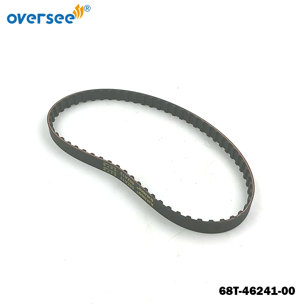 68T-46241-00 Timing Belt for Yamaha Outboard Parts 6-8-9.9hp 4-Stroke 68T-46241-00-00 68T-46241