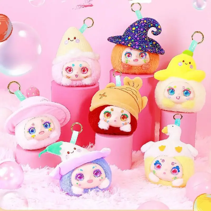 

KIMMON A hat bubble vinyl Series Key chain pendant Blind Box Guess Bag Original Toys Doll Cute Figure Ornaments Collection Gift